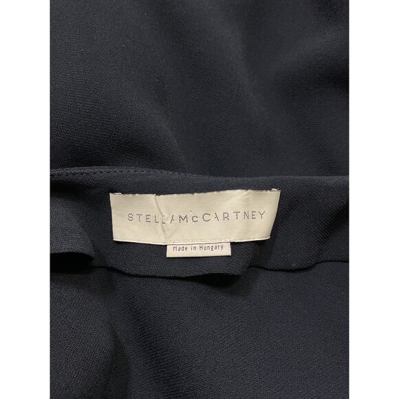 Stella Mccartney Black Rayon Crew Neck Long Sleeve Sweatshirt Size OS - Picture 4 of 5